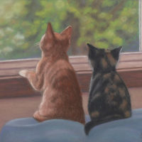 Moe&RosieScan_sml drawing of cats