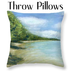 art throw pillows